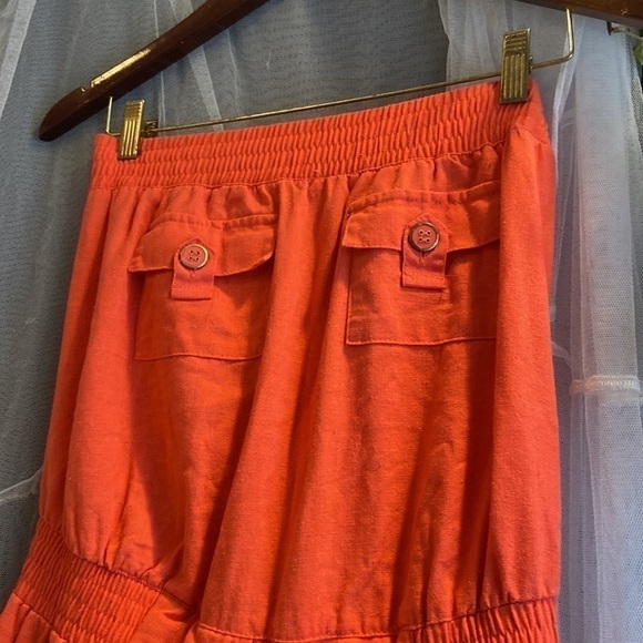 Toxik3 Red Sleeveless jumpsuit - Picture 6 of 8